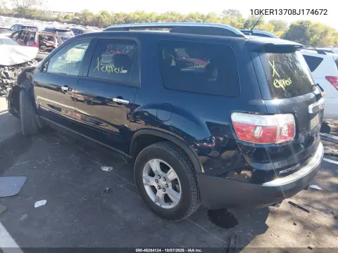 2008 GMC Acadia Sle-1 VIN 1GKER13708J174672 фото 4