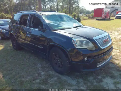 1GKKVTEDXBJ293804 — 2011 GMC Acadia, Наводнение, фото до ремонта