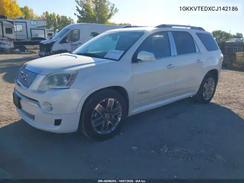 2012 GMC Acadia Denali VIN 1GKKVTEDXCJ142186 фото 3