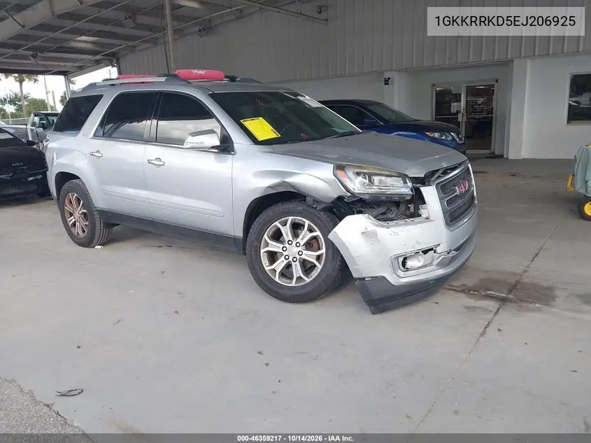 1GKKRRKD5EJ206925 — 2014 GMC Acadia, фото 2 с аукциона IAAI, Передняя часть справа