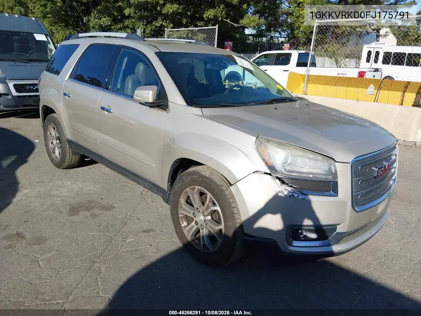 2015 GMC Acadia Slt-1 VIN 1GKKVRKD0FJ175791 фото 2