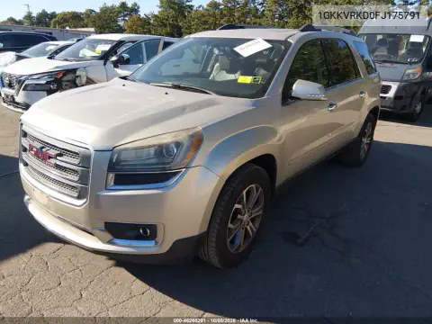 2015 GMC Acadia Slt-1 VIN 1GKKVRKD0FJ175791 фото 3