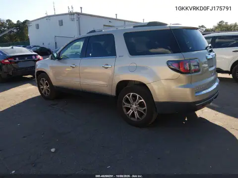 2015 GMC Acadia Slt-1 VIN 1GKKVRKD0FJ175791 фото 4