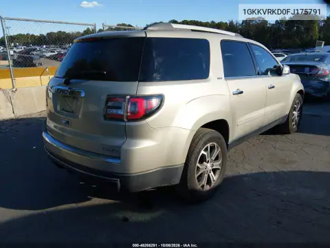2015 GMC Acadia Slt-1 VIN 1GKKVRKD0FJ175791 фото 5