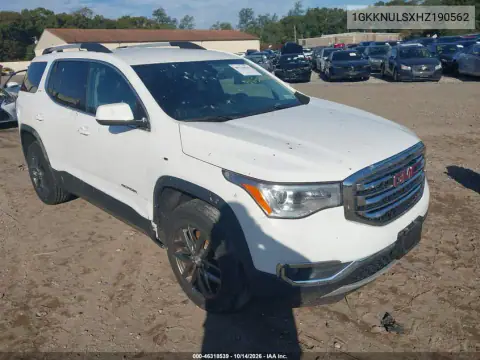 1GKKNULSXHZ190562 — 2017 GMC Acadia, Механические повреждения, фото до ремонта