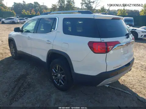 1GKKNULSXHZ190562 — 2017 GMC Acadia, фото 3 с аукциона IAAI, Механические повреждения