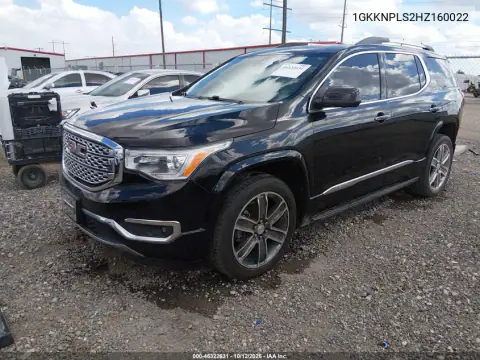 2017 GMC Acadia Denali VIN 1GKKNPLS2HZ160022 фото 3