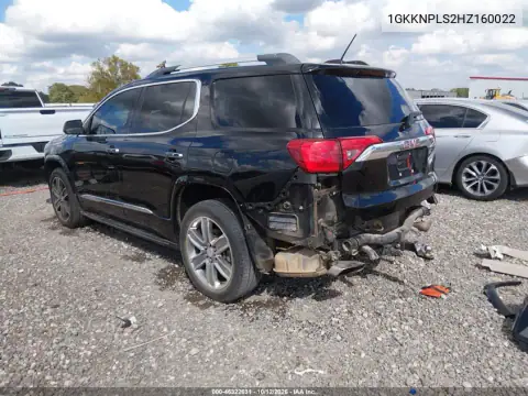 2017 GMC Acadia Denali VIN 1GKKNPLS2HZ160022 фото 4