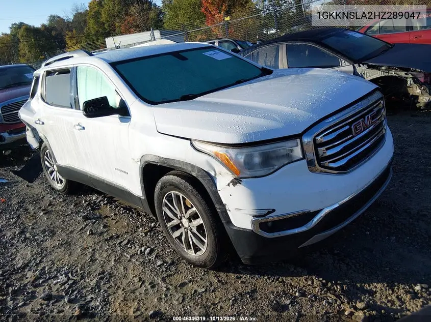 1GKKNSLA2HZ289047 — 2017 GMC Acadia, фото 2 с аукциона IAAI, Передняя часть