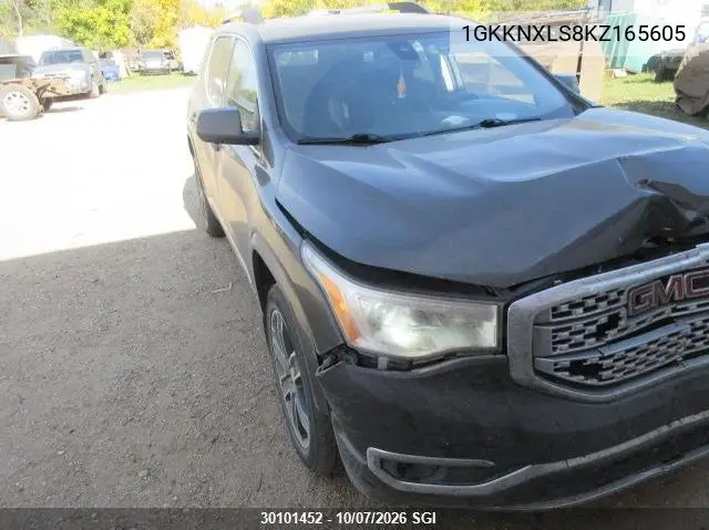 2019 GMC Acadia Denali VIN 1GKKNXLS8KZ165605 фото 1