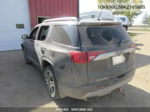 2019 GMC Acadia Denali VIN 1GKKNXLS8KZ165605 фото 3