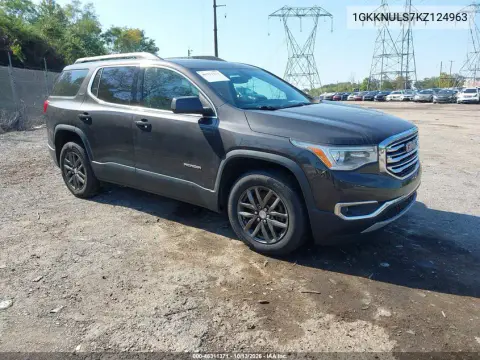 1GKKNULS7KZ124963 — 2019 GMC Acadia, Нет, фото до ремонта