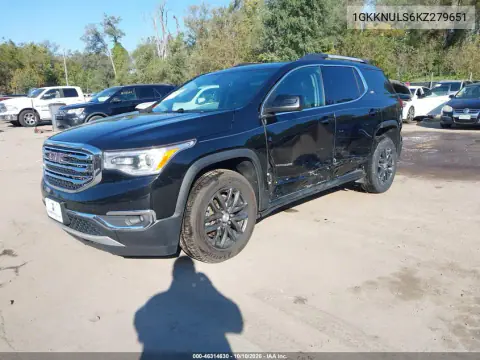 2019 GMC Acadia Slt-1 VIN 1GKKNULS6KZ279651 фото 3