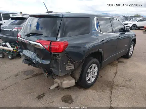 2019 GMC Acadia Sle-1 VIN 1GKKNKLA6KZ278897 фото 5