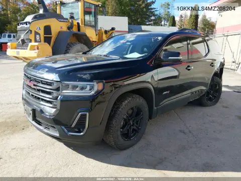 2021 GMC Acadia Awd At4 VIN 1GKKNLLS4MZ208204 фото 3