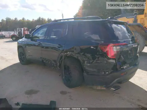 2021 GMC Acadia Awd At4 VIN 1GKKNLLS4MZ208204 фото 4