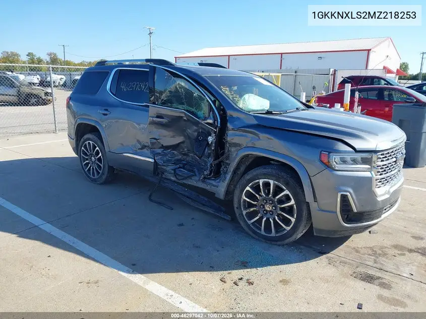 2021 GMC Acadia Awd Denali VIN 1GKKNXLS2MZ218253 фото 2