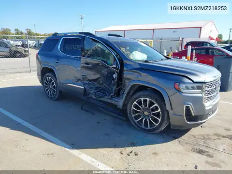 1GKKNXLS2MZ218253 — 2021 GMC Acadia, Правая сторона, фото до ремонта