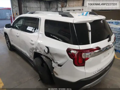 2023 GMC Acadia Fwd Slt VIN 1GKKNML49PZ227231 фото 4