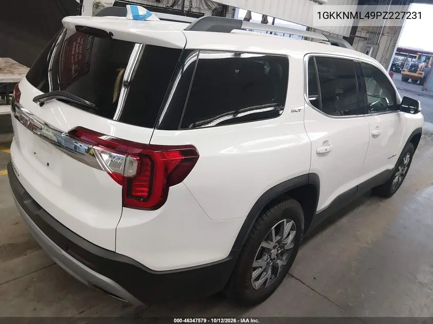 2023 GMC Acadia Fwd Slt VIN 1GKKNML49PZ227231 фото 5