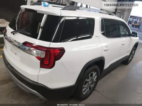 1GKKNML49PZ227231 — 2023 GMC Acadia, Левая сторона, фото до ремонта