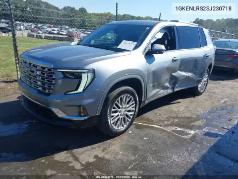 1GKENLRS2SJ230718 — 2025 GMC Acadia, фото 3 с аукциона IAAI, Боковая часть