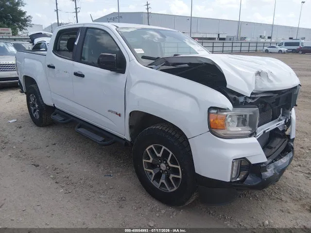 2021 GMC Canyon 4wd Short Box At4 - Cloth VIN 1GTG6FEN3M1178957 фото 1