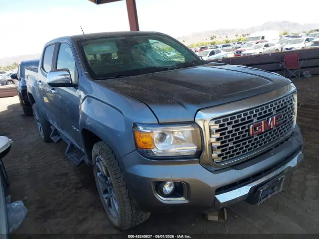 1GTG6EEN0K1287240 — 2019 GMC Canyon Denali, Передняя часть слева (Left Front), фото до ремонта