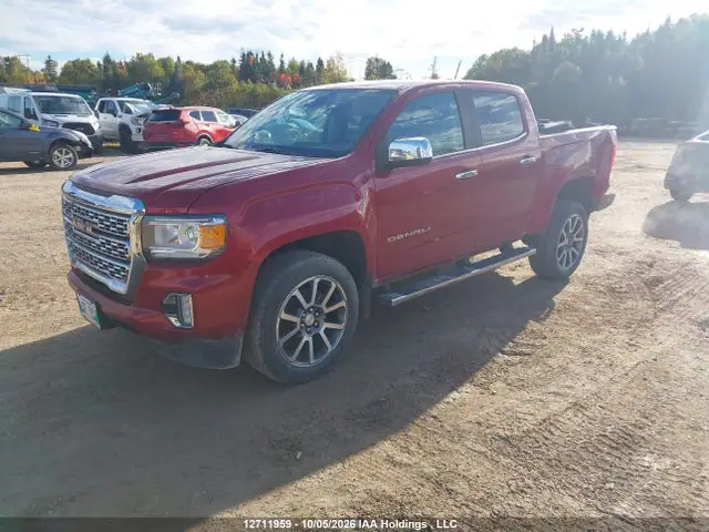 2021 GMC Canyon Denali VIN 1GTG6EEN3M1227309 фото 2