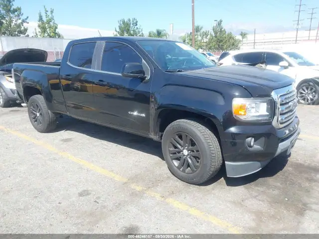 1GTG5CE34G1233940 — 2016 GMC Canyon SLE, Передняя часть слева (Left Front), фото до ремонта