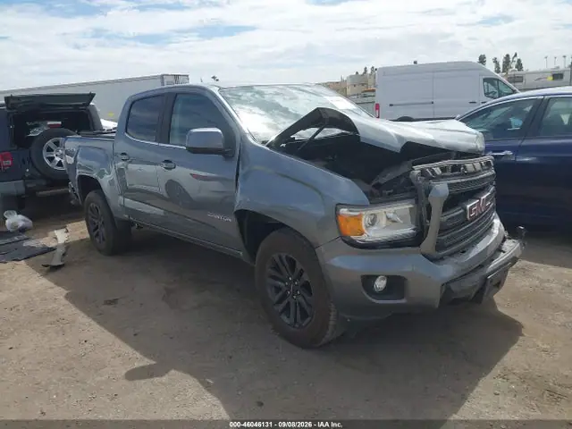 1GTG6CEN8K1294702 — 2019 GMC Canyon SLE, Передняя часть (Front End), фото до ремонта