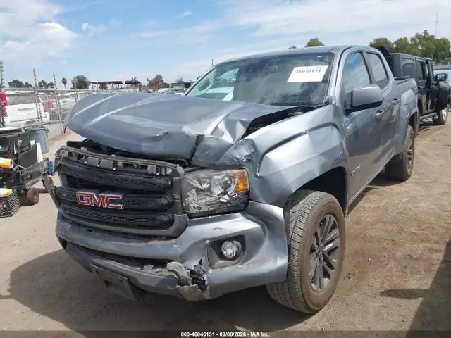 1GTG6CEN8K1294702 — 2019 GMC Canyon SLE, фото 2 с аукциона IAAI 29.09.2026, Передняя часть