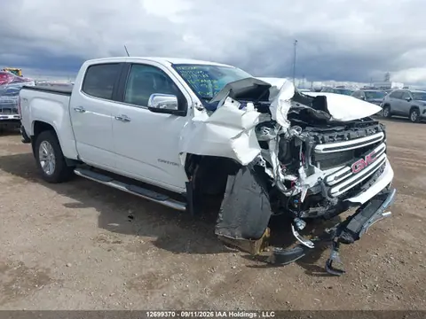 1GTG6DE36G1291387 — 2016 GMC Canyon SLT, Передняя часть (Front), фото до ремонта