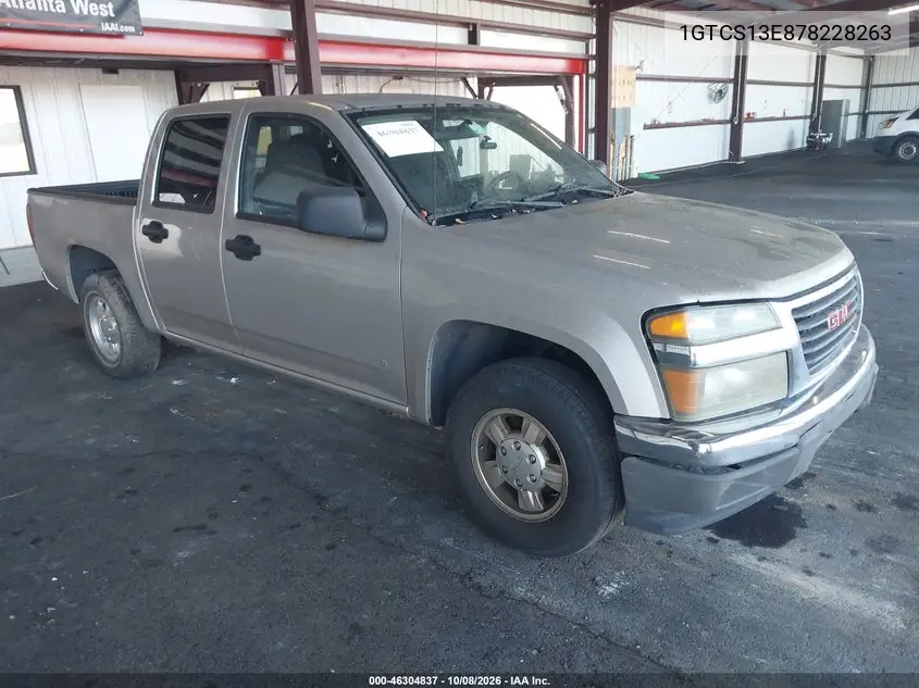 2007 GMC Canyon Sle1 VIN 1GTCS13E878228263 фото 2