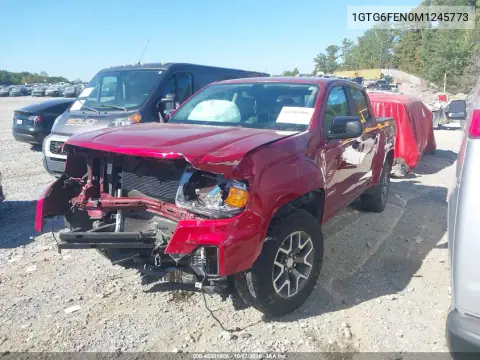 2021 GMC Canyon 4Wd Short Box At4 - Cloth VIN 1GTG6FEN0M1245773 фото 2