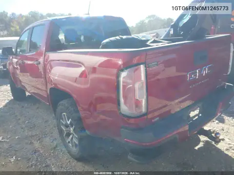 2021 GMC Canyon 4Wd Short Box At4 - Cloth VIN 1GTG6FEN0M1245773 фото 3