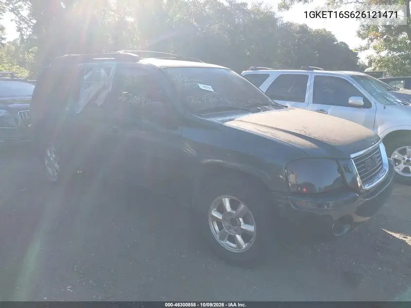 2002 GMC Envoy Xl Slt VIN 1GKET16S626121471 фото 1