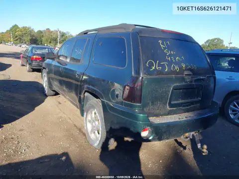 2002 GMC Envoy Xl Slt VIN 1GKET16S626121471 фото 3