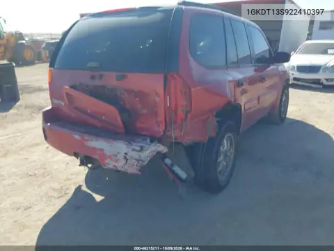 2002 GMC Envoy Sle VIN 1GKDT13S922410397 фото 5