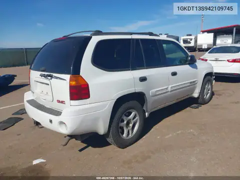 2004 GMC Envoy Sle VIN 1GKDT13S942109745 фото 5