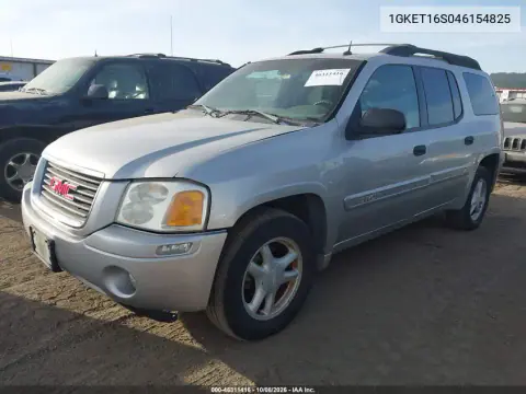 2004 GMC Envoy Xl Sle VIN 1GKET16S046154825 фото 3