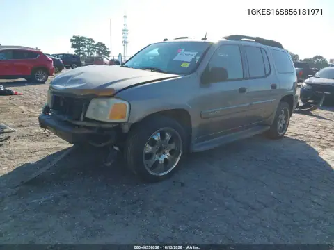 1GKES16S856181971 — 2005 GMC Envoy, фото 3 с аукциона IAAI, Передняя часть
