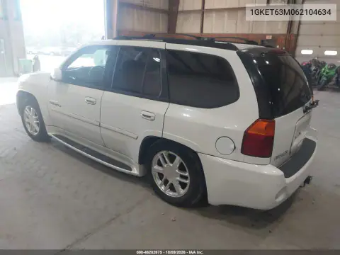 2006 GMC Envoy Denali VIN 1GKET63M062104634 фото 4