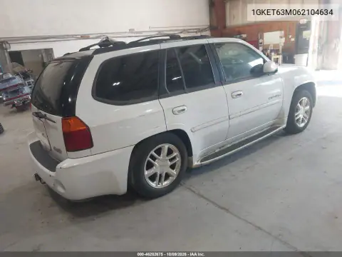 2006 GMC Envoy Denali VIN 1GKET63M062104634 фото 5