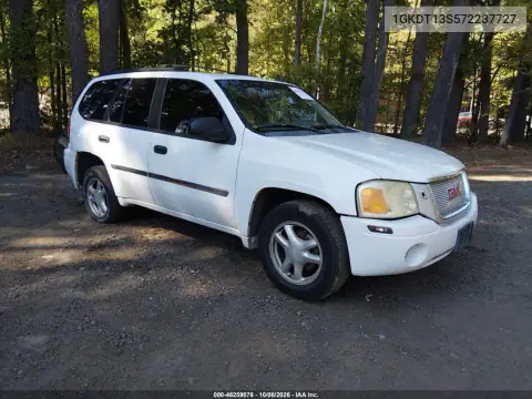 1GKDT13S572237727 — 2007 GMC Envoy, Справа сзади, фото до ремонта
