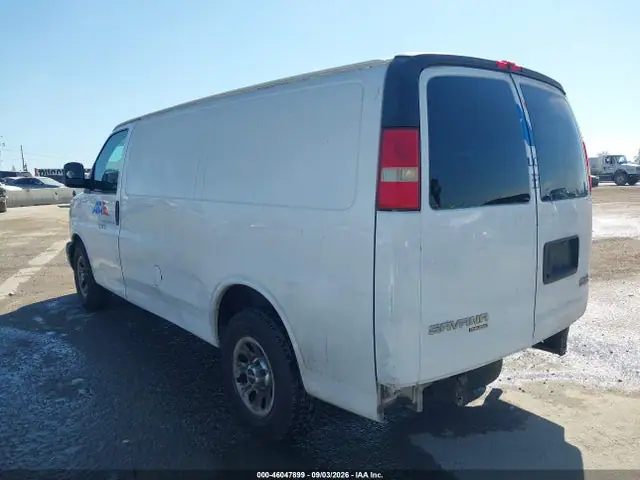 1GTS7AFX8E1141690 — 2014 GMC Savana 1500 Work Van, фото 3 с аукциона IAAI 30.09.2026, Задняя часть