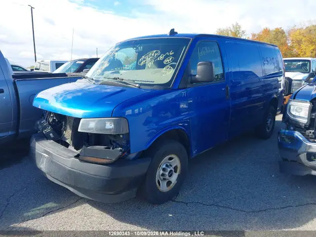 1GTW7AFP0K1291497 — 2019 GMC Savana 2500 Work Van, фото 2 с аукциона IAAI 14.10.2026, Передняя часть