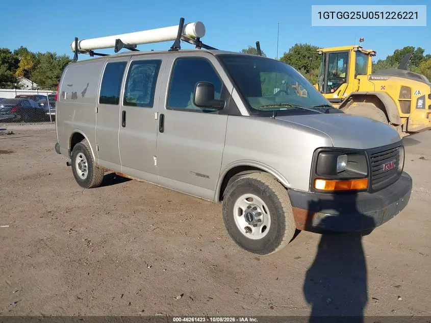 2005 GMC Savana Standard VIN 1GTGG25U051226221 фото 2