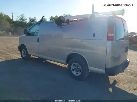 2005 GMC Savana Standard VIN 1GTGG25U051226221 фото 4