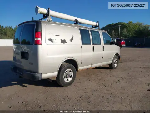 2005 GMC Savana Standard VIN 1GTGG25U051226221 фото 5
